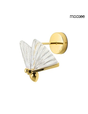 MOOSEE lampa ścienna BUTTERFLY S złota (MSE010100323)