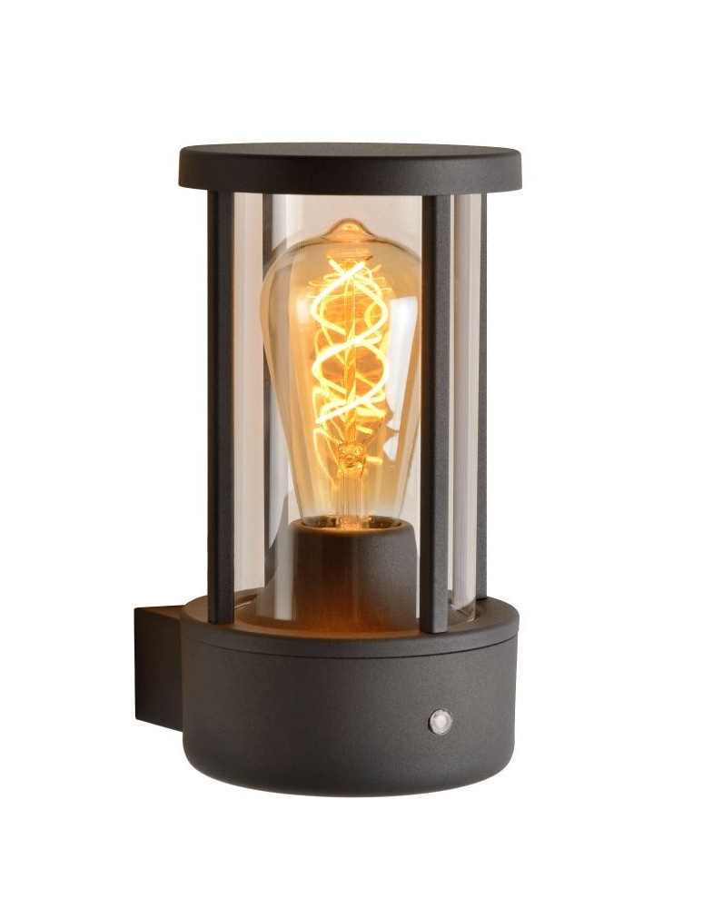 Outdoor wall lamps - Lucide LORI Wall-mounted E27 IP44 H21.8cm Black 14893/01/30 - product kolory-swiatla.pl 1