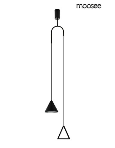 MOOSEE ACUSTICA pendant lamp black (MSE010100332)