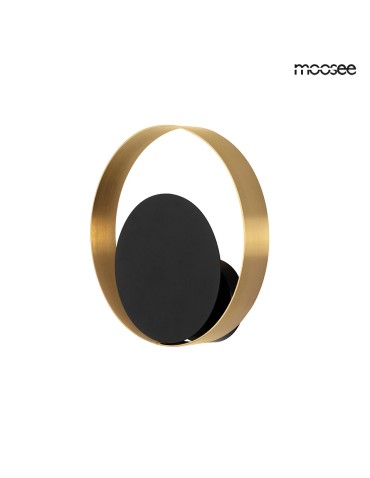 MOOSEE lampa ścienna BAND złota / czarna (MSE010100339)