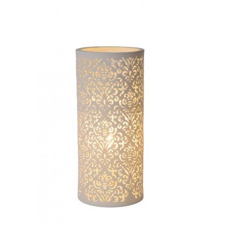 Lucide KANT Table Lamp Ceramic E14 H28 12cm biały 13511/01/31