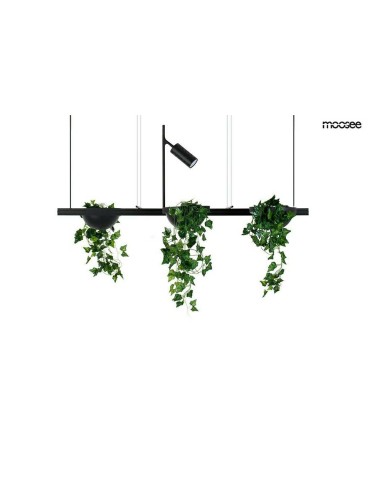 MOOSEE lampa wisząca PLANT LINE czarna (MSE1501100210)