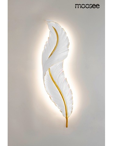 MOOSEE lampa ścienna IKAR 60 biała / złota (MSE010100386) - produkt 2