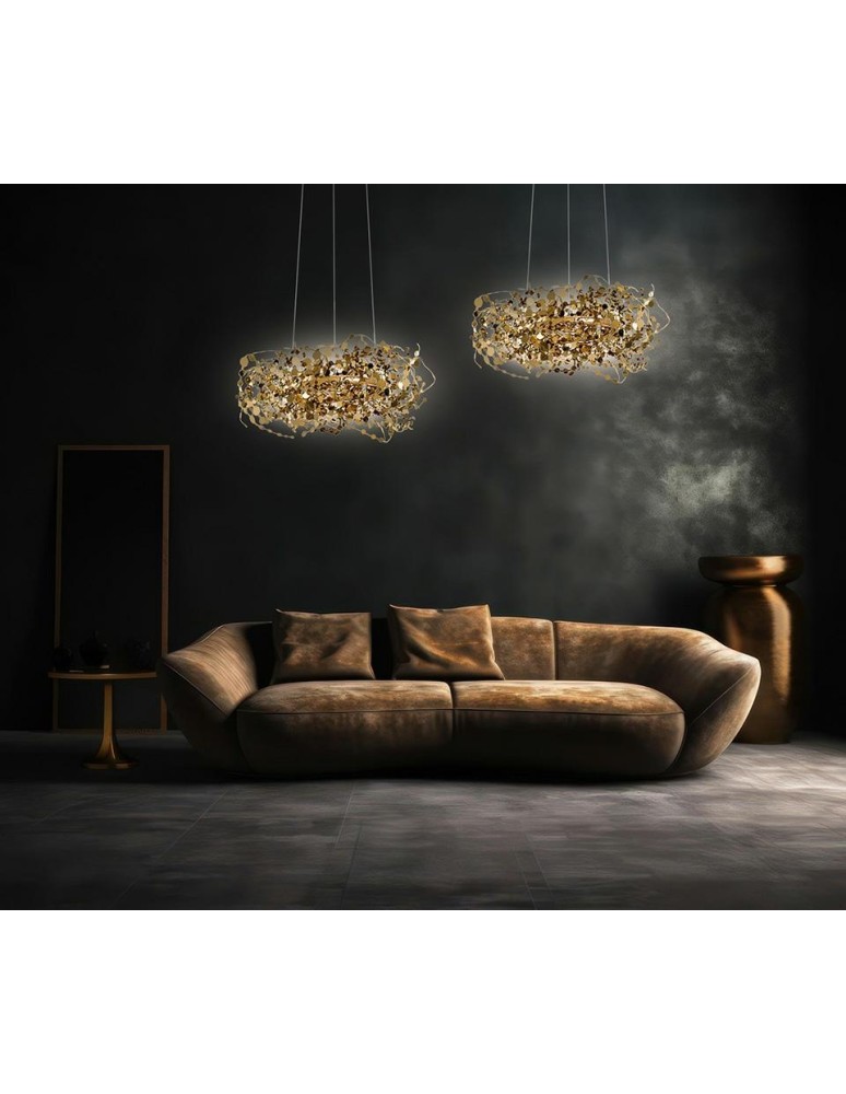 MOOSEE lampa wisząca MONETE 80 złota (MSE1501100176) MOOSEE lampa wisząca MONETE 80 złota (MSE1501100176)