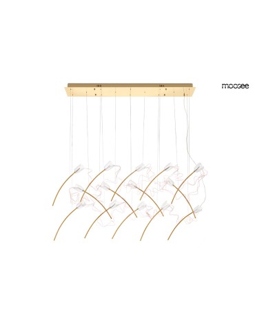 MOOSEE lampa wisząca TULIPPE 14 LINE złota (MSE1501100169)