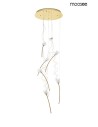 MOOSEE lampa wisząca TULIPPE 7 DISC złota (MSE1501100170)