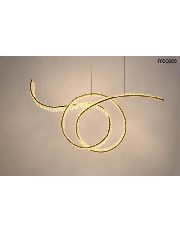 MOOSEE WAVE 120 gold pendant lamp (MSE1501100188) - product 2