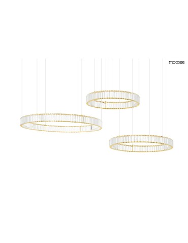 MOOSEE lampa wisząca LIBERTY 3A złota (MSE1501100189)
