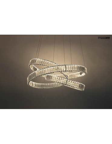 MOOSEE WAVE 80 chrome pendant lamp (MSE1501100196) - product 2