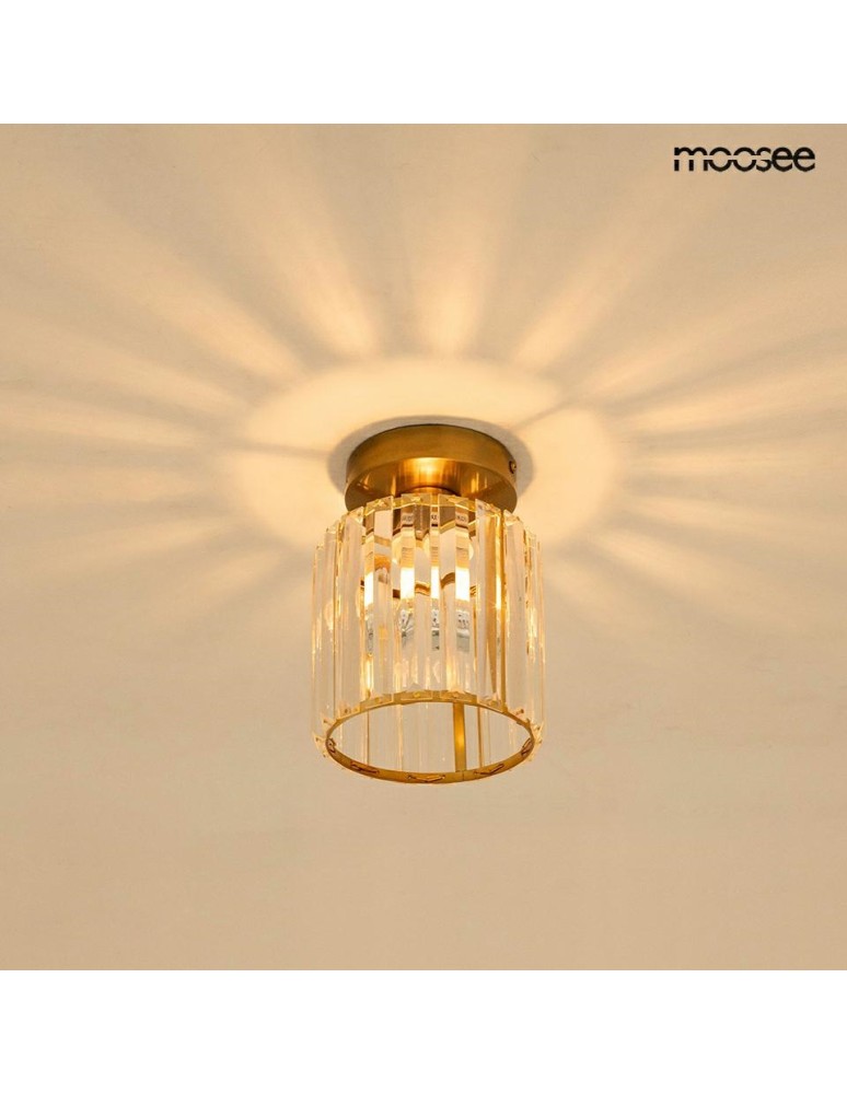 MOOSEE lampa sufitowa / plafon REY złota (MSE1501100407)