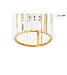 MOOSEE lampa sufitowa / plafon REY złota (MSE1501100407)