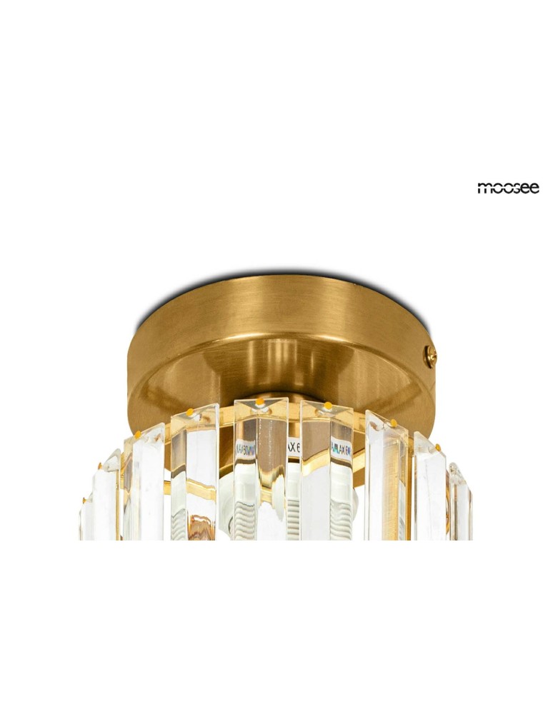 MOOSEE lampa sufitowa / plafon REY złota (MSE1501100407)