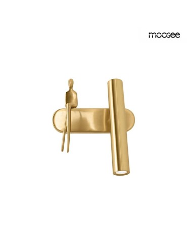 MOOSEE lampa ścienna BOY TUBE R złota (MSE1501100479)