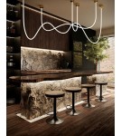 MOOSEE lampa wisząca LASSO 200 Smart      złota (MSE1501100440)