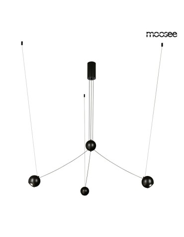MOOSEE OCTO 3 pendant lamp black (MSE1501100491)