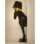 MOOSEE lampa podłogowa KOŃ HORSE STAND    M czarna - włókno szklane (MSE1501100386)