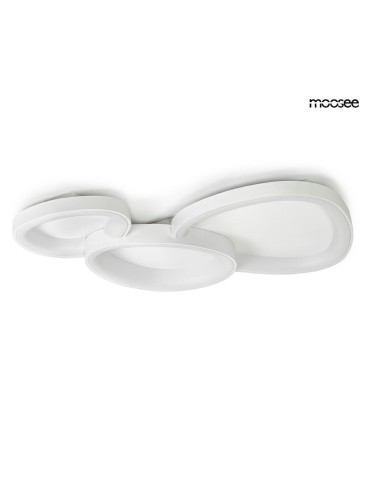 MOOSEE lampa sufitowa / plafon CELLS 3 biała (MSE1501100501)