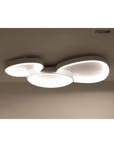 MOOSEE lampa sufitowa / plafon CELLS 3 biała (MSE1501100501) - produkt 2