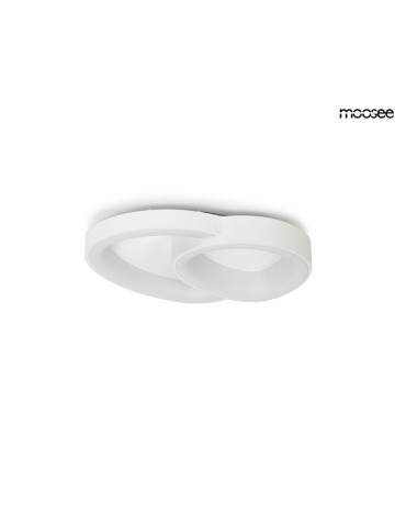 MOOSEE lampa sufitowa / plafon CELLS 2 biała (MSE1501100502)