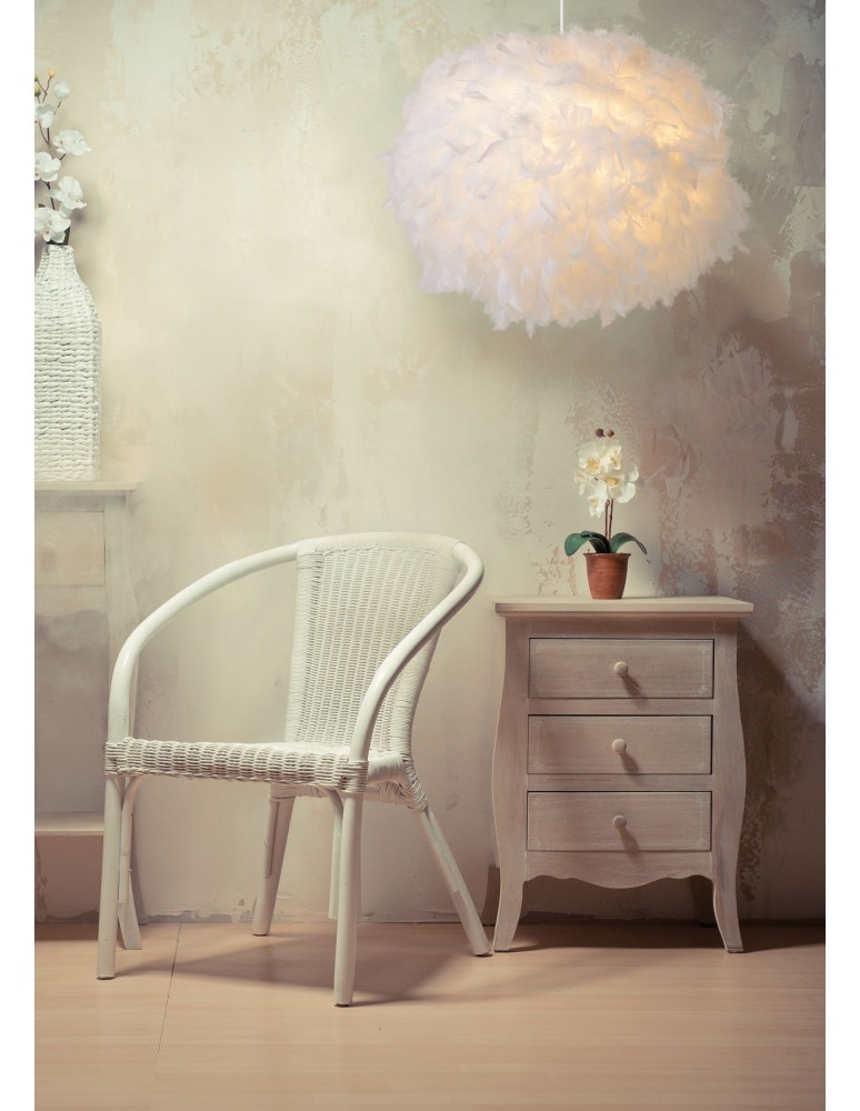 Pendant lamps - Lucide GOOSY SOFT Pendant E27 50cm W 71367/50/31 - product kolory-swiatla.pl 8