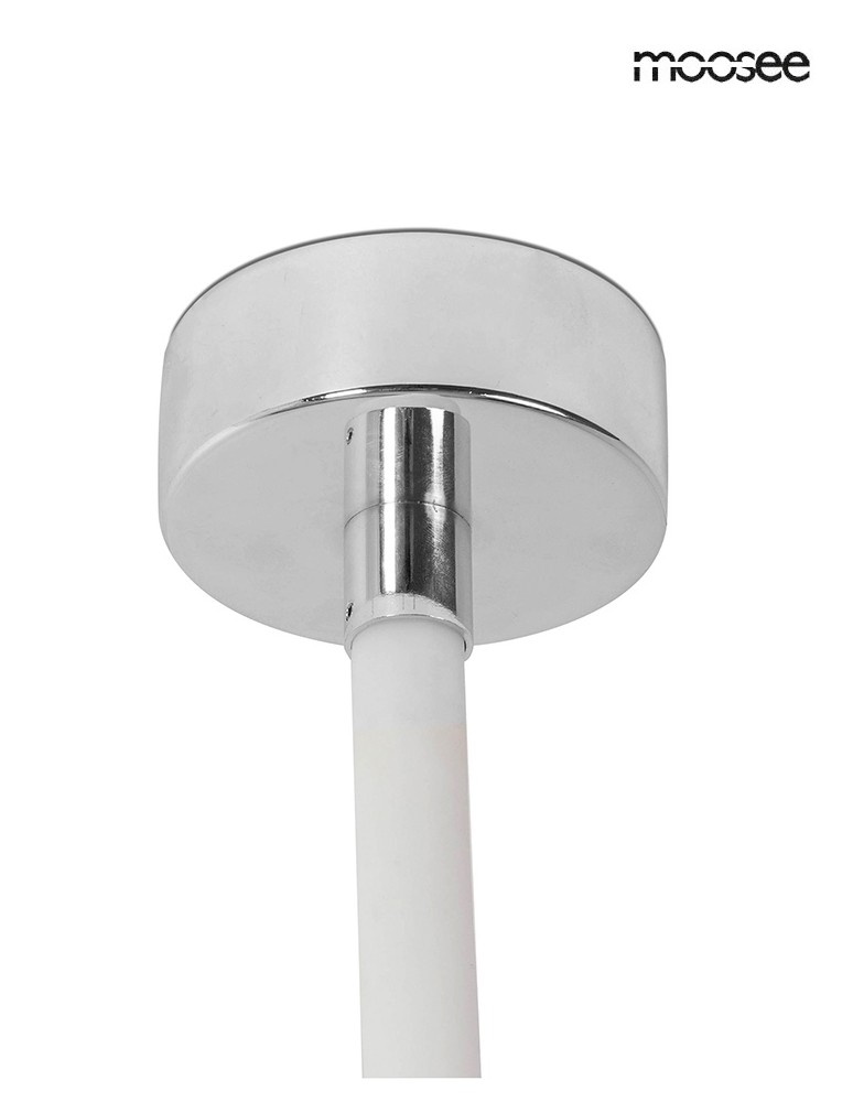 MOOSEE lampa wisząca LASSO 200 Smart      srebrna (MSE15011004401)