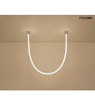 MOOSEE lampa wisząca LASSO 300 Smart      srebrna (MSE15011004411)