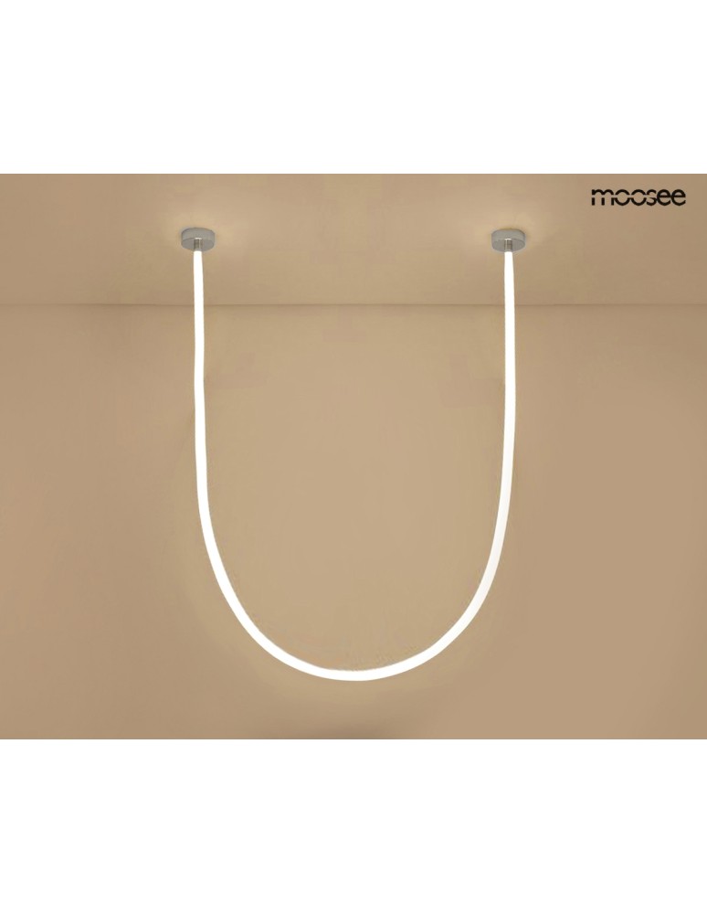 MOOSEE lampa wisząca LASSO 600 Smart srebrna (MSE15011004941) MOOSEE lampa wisząca LASSO 600 Smart srebrna (MSE15011004941)