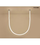 MOOSEE lampa wisząca LASSO 800 Smart srebrna (MSE15011004951) MOOSEE lampa wisząca LASSO 800 Smart srebrna (MSE15011004951)