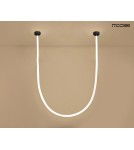 MOOSEE lampa wisząca LASSO 600 Smart czarna (MSE15011004942) MOOSEE lampa wisząca LASSO 600 Smart czarna (MSE15011004942)