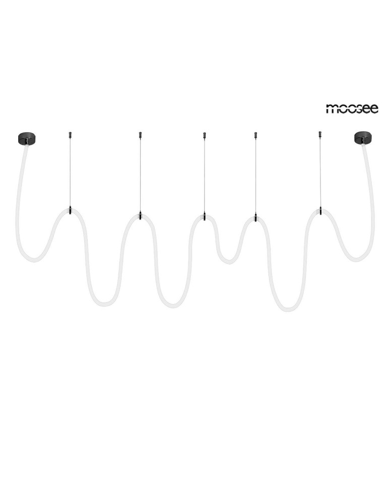 MOOSEE lampa wisząca LASSO 1000 Smart     czarna (MSE15011004962)