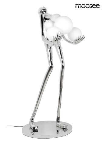 MOOSEE floor lamp HUMAN SILVER PREMIUM (MSE1501100556)