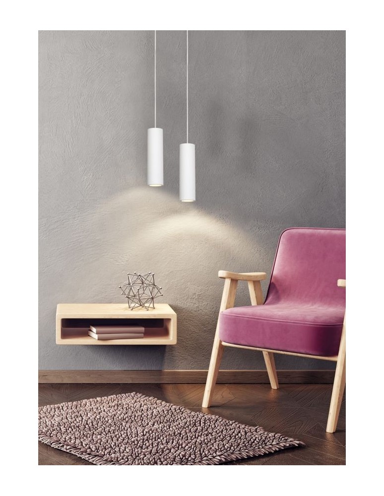 Pendant lamps - Lucide GIPSY Pendant Round GU10 H25c 35400/25/31 - product kolory-swiatla.pl 12
