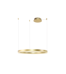 Pendant lamps circles - Azzardo HALO Lampa Wisząca 100 CCT DIMM + Pilot w Komplecie Złoty Szczotkowany AZ6476 - product 1