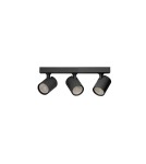 Adjustable ceiling lamps - spots - Azzardo EXO 3 LINE 40 Czarny Mat AZ7219 - product 1