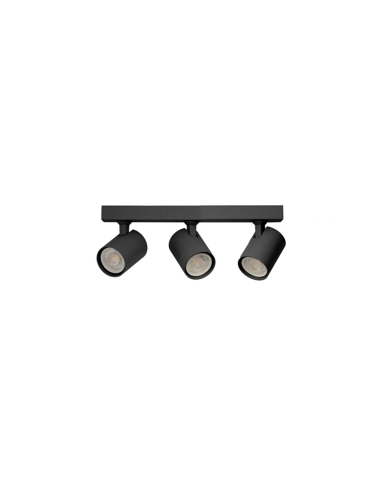 Adjustable ceiling lamps - spots - Azzardo EXO 3 LINE 40 Czarny Mat AZ7219 - product kolory-swiatla.pl 1