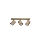 Adjustable ceiling lamps - spots - Azzardo EXO 3 LINE 40 Beżowy Mat AZ7221 - product 1