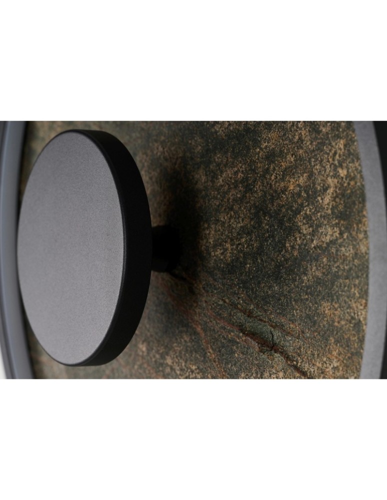 Designer wall lamps - Azzardo OWLEN 29 Zielony Kamień Czarny Mat AZ6448 - product kolory-swiatla.pl 3