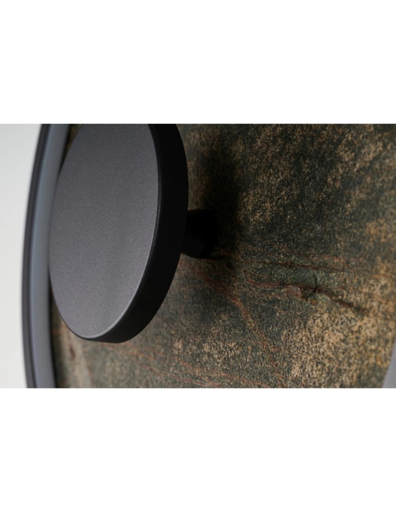 Designer wall lamps - Azzardo OWLEN 29 Zielony Kamień Czarny Mat AZ6448 - product kolory-swiatla.pl 4