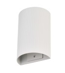 Double wall lamps - Azzardo LUCIUS Lampa Ścienna 2 Biały Mat AZ6108 - product 1
