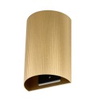 Double wall lamps - Azzardo LUCIUS Lampa Ścienna 2 Złoty Mat AZ6111 - product 1