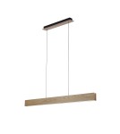Pendant lamps over the island - Azzardo LARIA WOOD Drewno Czarny Mat AZ2700 - product 1