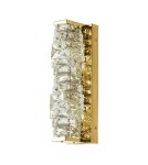 Glamour wall lamps - Azzardo FLORENCE Lampa Ścienna 3000K Złoty Połysk Przezroczysty AZ6480 - product 1