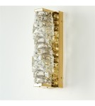 Glamour wall lamps - Azzardo FLORENCE Lampa Ścienna 3000K Złoty Połysk Przezroczysty AZ6480 - product 2