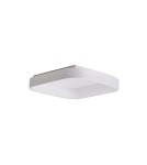Plafonds with remote control - Azzardo SOVANA SQUARE 80 TOP CCT DIMM WH + REMOTE CONTROL Sufitowa Zmienna Barwa Światła, Pilot Biały Mat AZ6919 - product 1