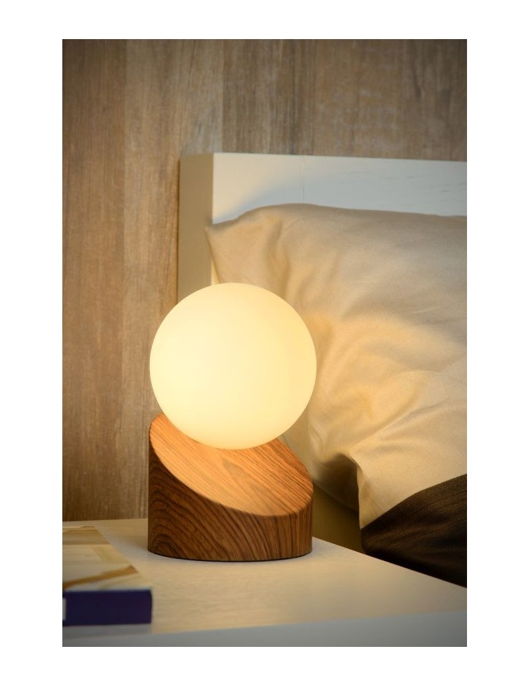 Scandinavian style table lamps - Lucide LEN Desk G9excl 10cm H2 45561/01/70 - product kolory-swiatla.pl 14