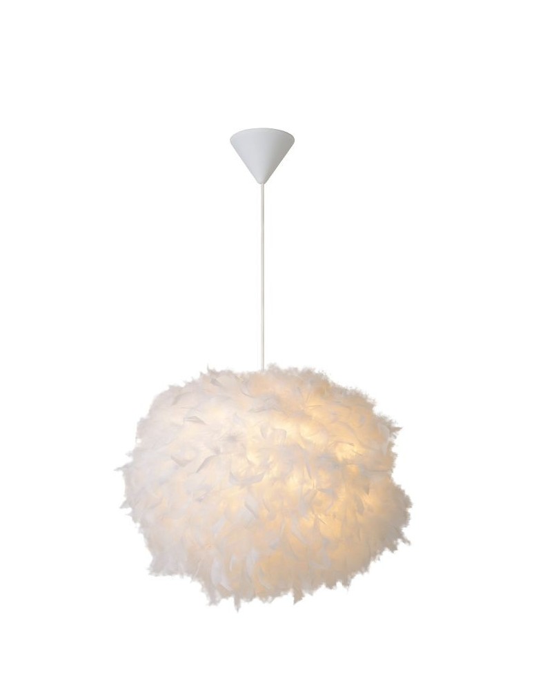 Pendant lamps - Lucide GOOSY SOFT Pendant E27 50cm W 71367/50/31 - product kolory-swiatla.pl 10