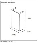 Kinkiety - Lucide GIPSY ścienna Light Square G9 18/ 35201/18/31 - produkt 9