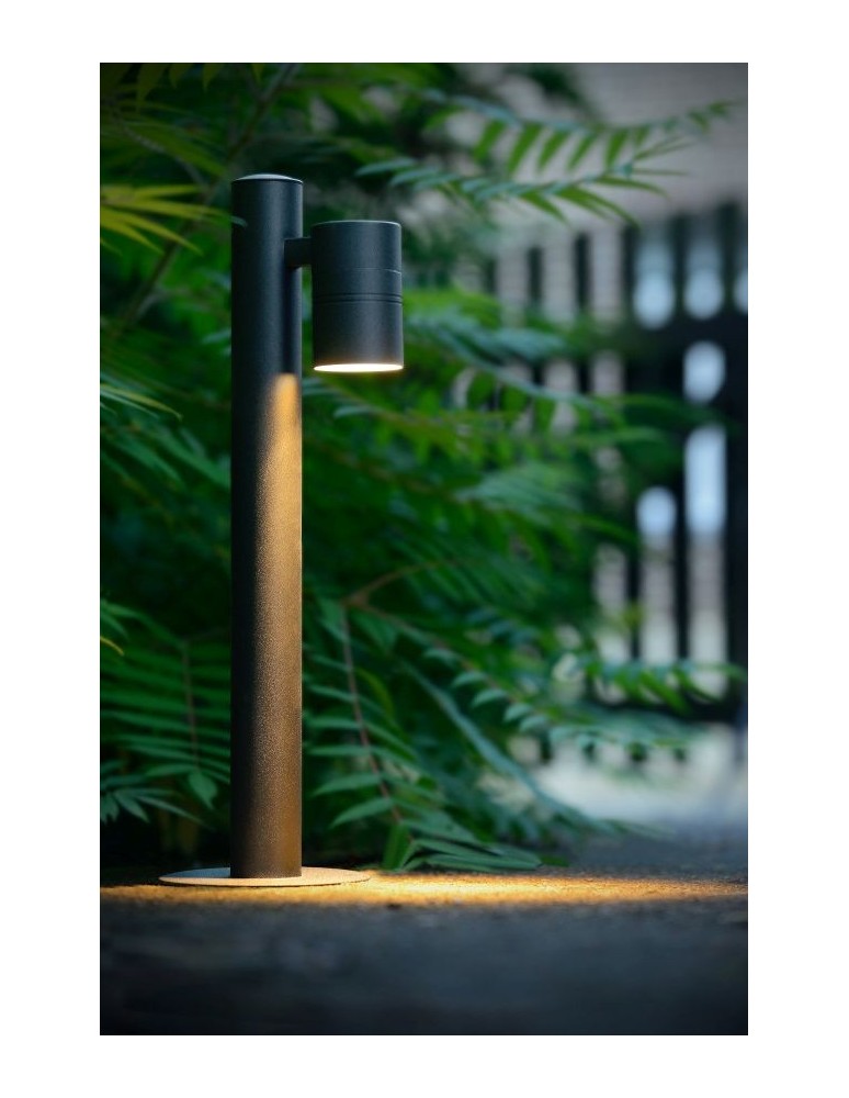 Standing garden lamps - Lucide ARNE-LED H.50cm 1x GU10 LED/5W Black 14867/49/30 Standing. - product kolory-swiatla.pl 10