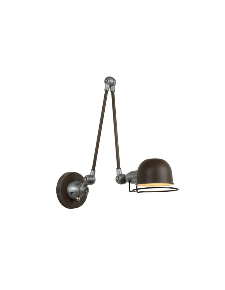 Cantilever wall lamps - LUCIDE HONORE 1x40W E14 230V 45252/11/97 Wall lamp. - product kolory-swiatla.pl 24