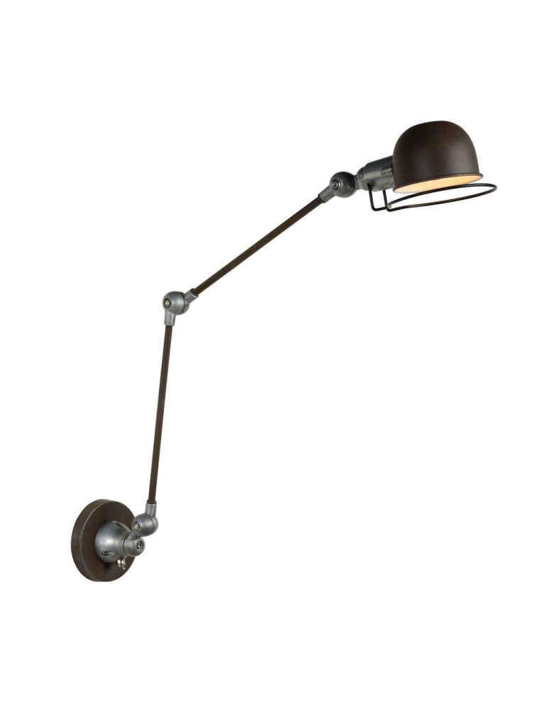 Cantilever wall lamps - LUCIDE HONORE 1x40W E14 230V 45252/11/97 Wall lamp. - product kolory-swiatla.pl 25